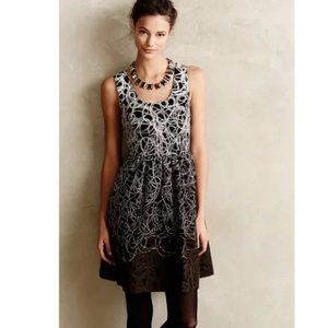 Anthropologie Maeve Fading Tracery Dress